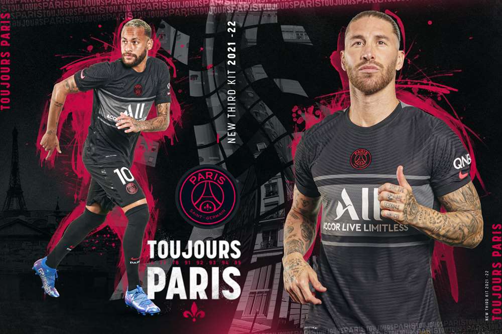 [Image]- PSG third kit 21/22 season picture, price, launch date, outlet 1