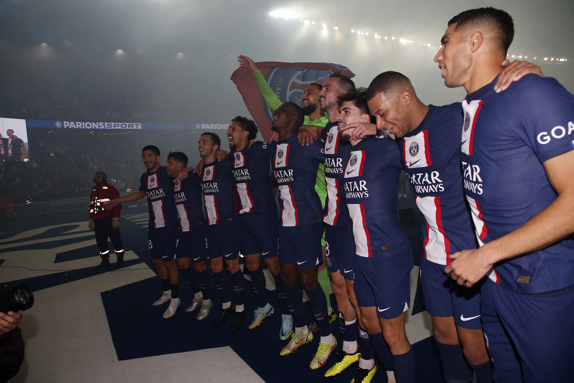 Pictures of the victory over Marseille | Paris Saint-Germain