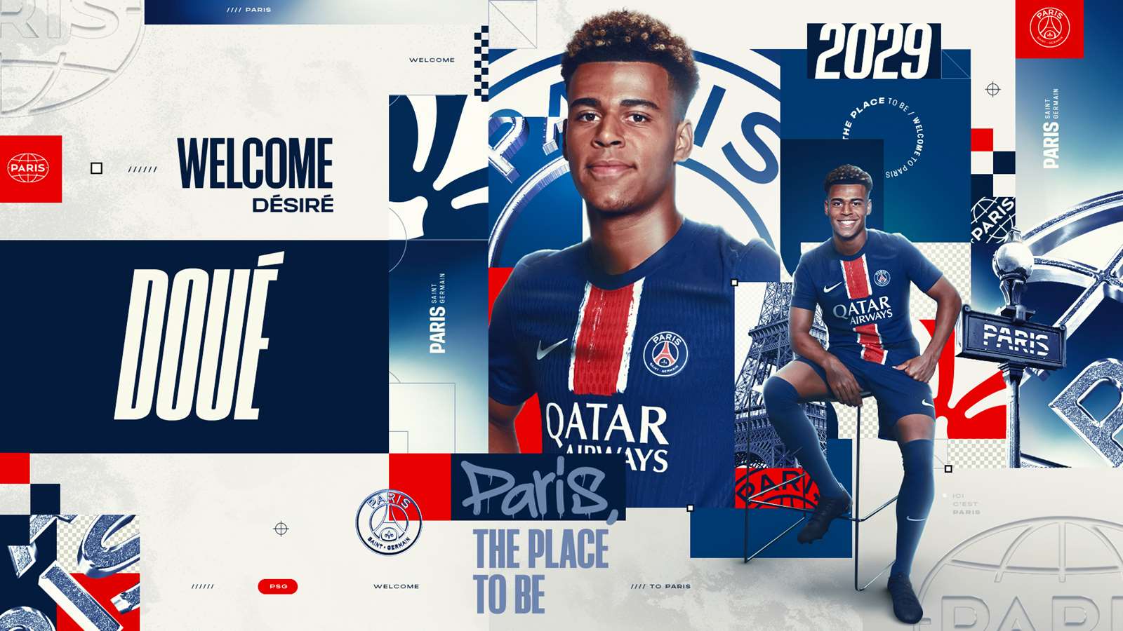 Désiré Doué is a Parisian! | Paris Saint-Germain